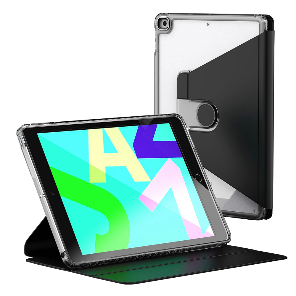 Techsuit - Crystal Vision - iPad 10.2 (2019/2020/2021) - Black