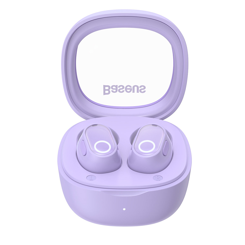 Baseus - Wireless Earbuds Bowie WM02 (NGTW180005/NGTW370205) - TWS with Bluetooth 5.3 - Purple