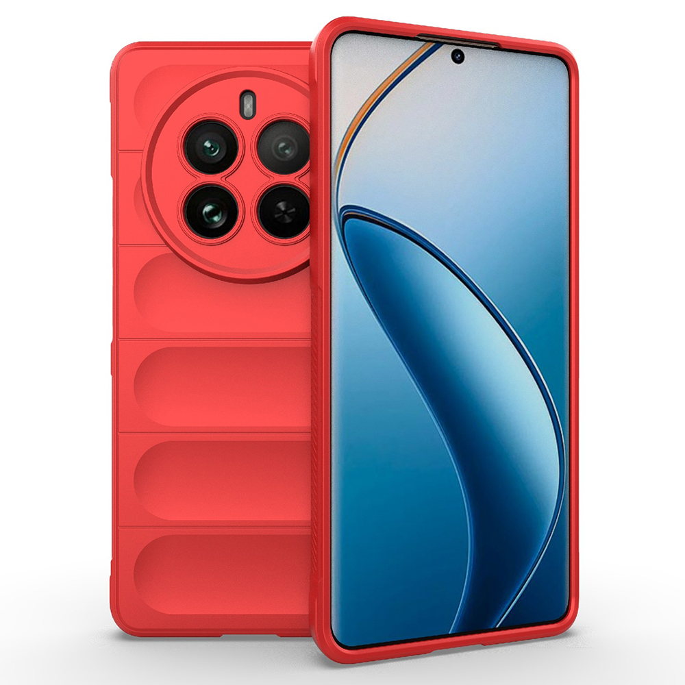 Techsuit - Magic Shield - Realme 12 Pro / 12 Pro+ - Red