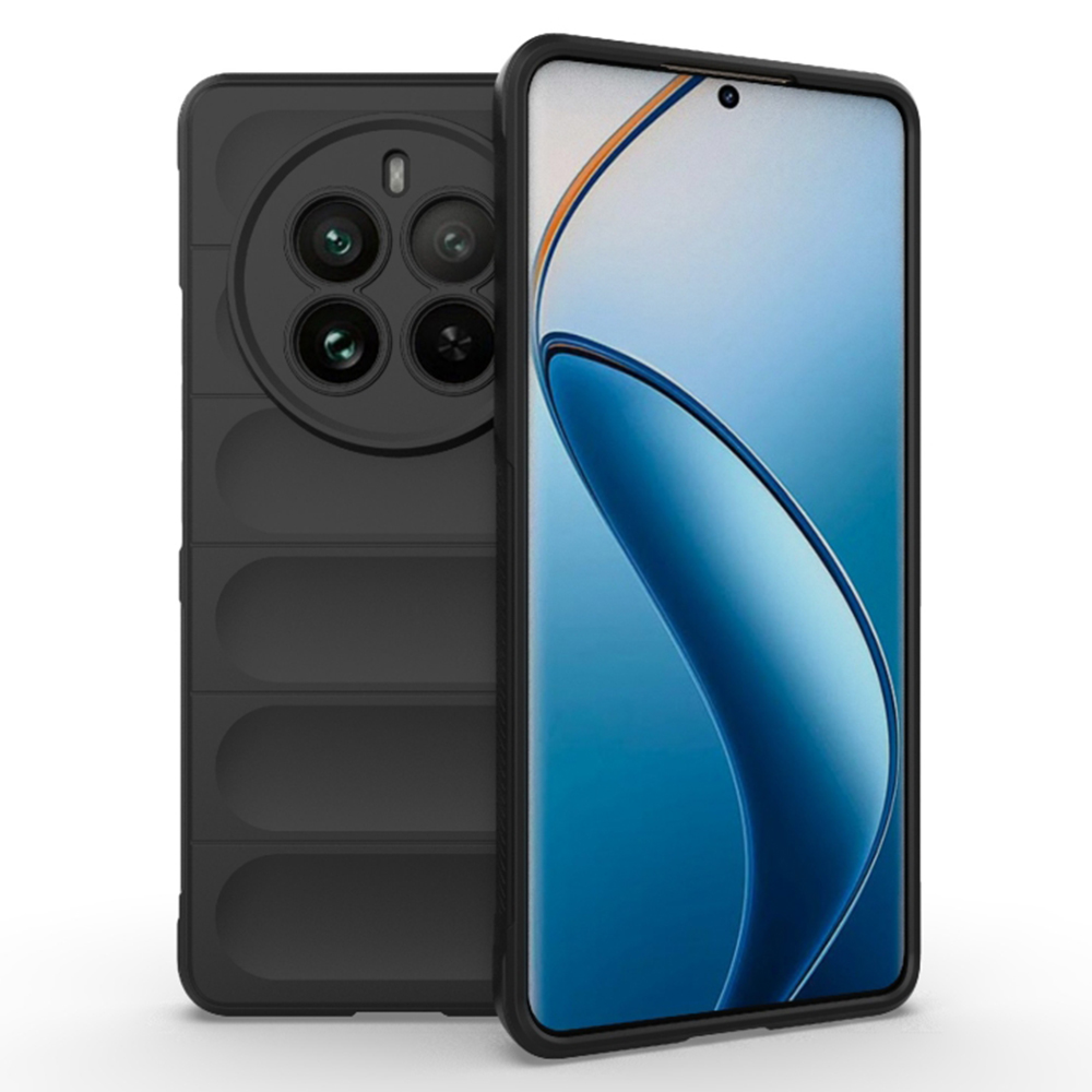 Techsuit - Magic Shield - Realme 12 Pro / 12 Pro+ - Black