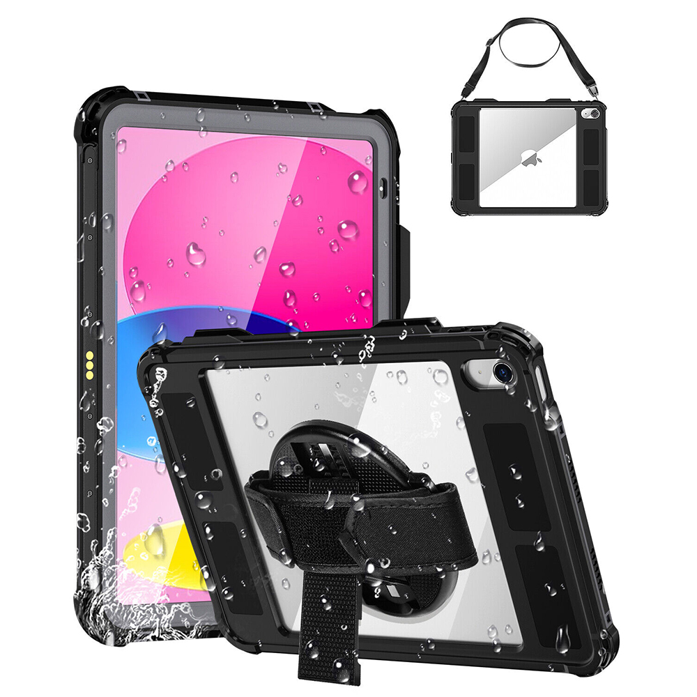 ShellBox - Waterproof IP68 - iPad 10 (2022) 10.9 - Black