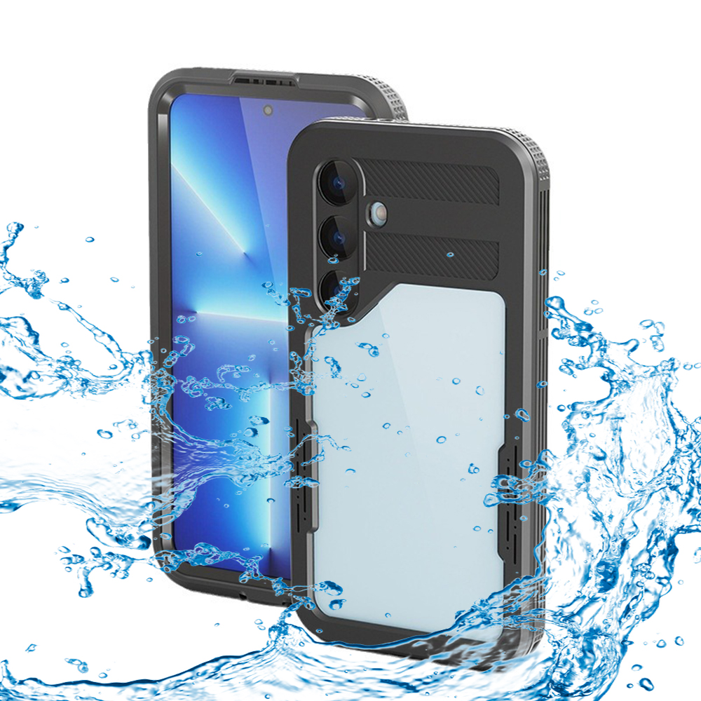 ShellBox - Waterproof IP68 Case - Samsung Galaxy S24 - Black