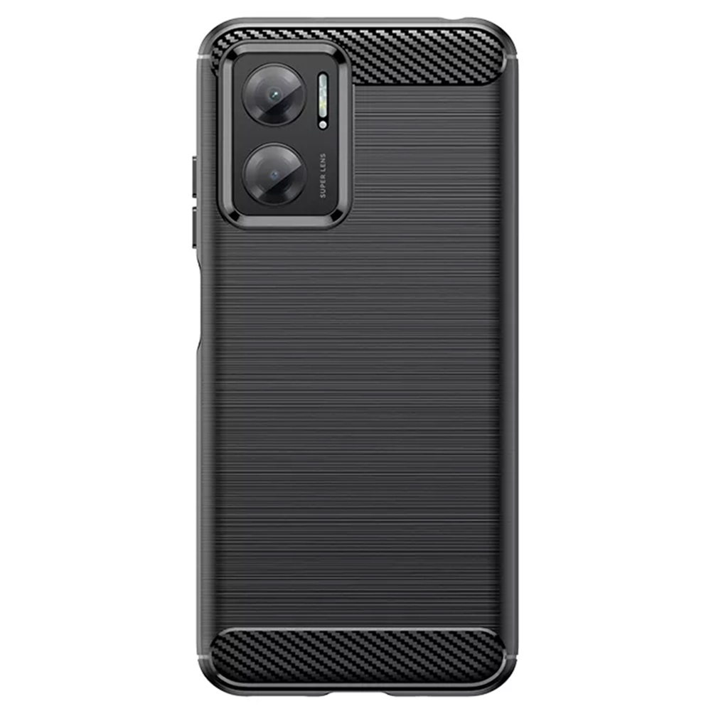 Techsuit - Carbon Silicone - Xiaomi Redmi 10 5G - Black