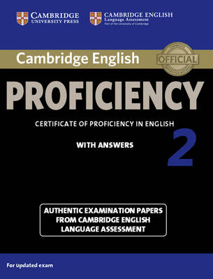 CAMBRIDGE ENGLISH PROFICIENCY FOR UPDATED EXAM 2 SB W/A