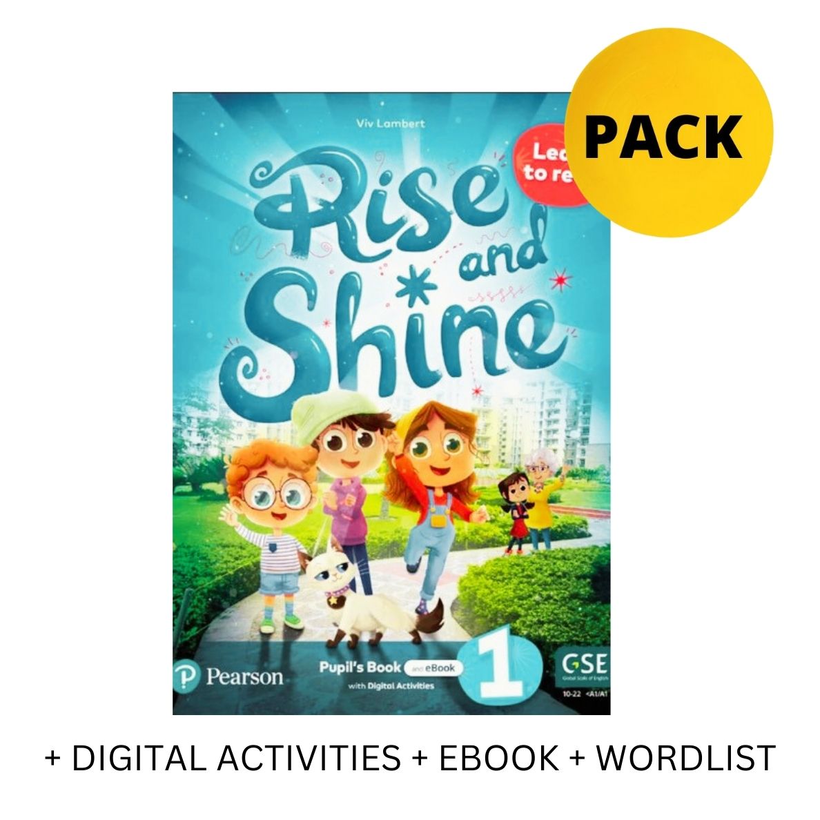 RISE AND SHINE 1 : LEARN TO READ PUPILS BOOK PACK (+ DIGITAL ACTIVITIES + EBOOK + WORDLIST)