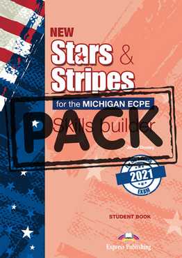 NEW STARS   STRIPES MICHIGAN ECPE 2021 EXAM SKILLS BUILDER (+ DIGIBOOKS APP)