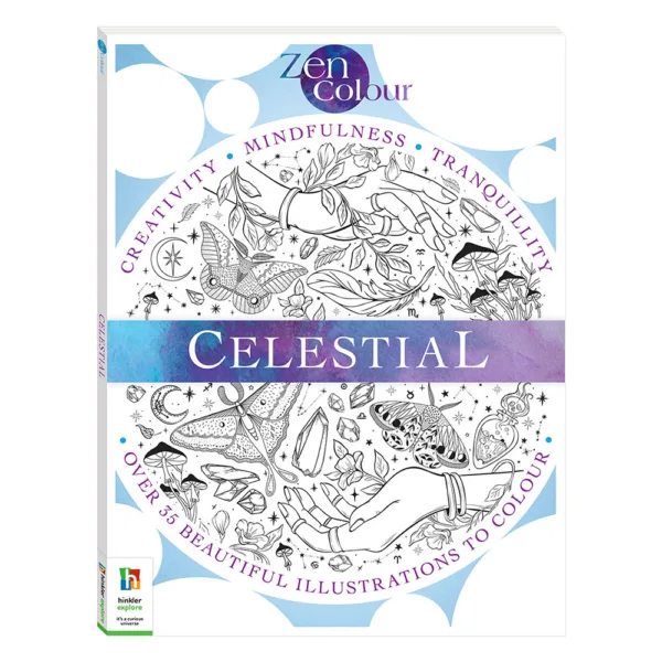 Zen Colouring Books: Celestial