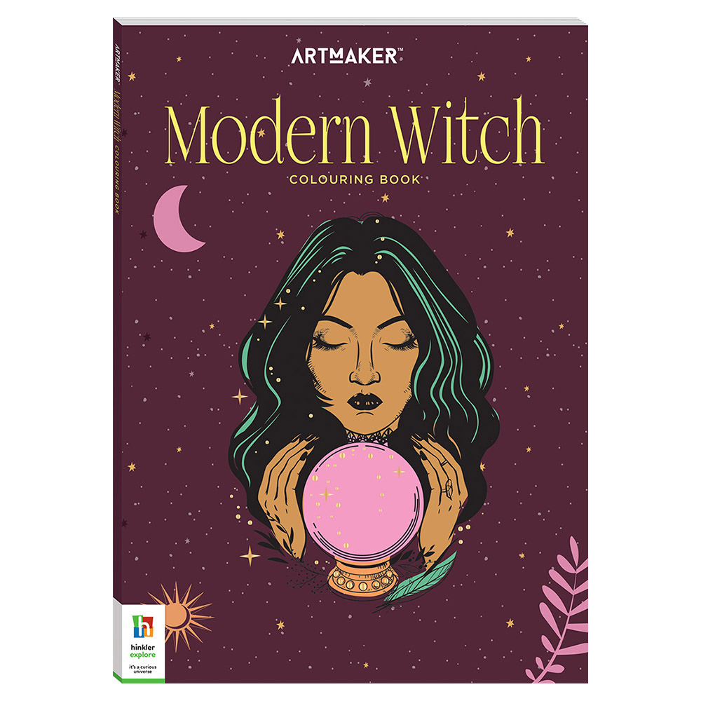 Art Maker MBS Colouring Book: Modern Witch