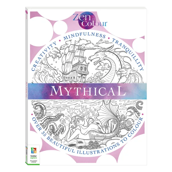 Zen Colouring Books: Mythical