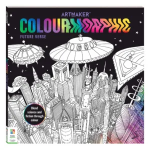 Art Maker Colourmorphic Colouring Book: Future Verse