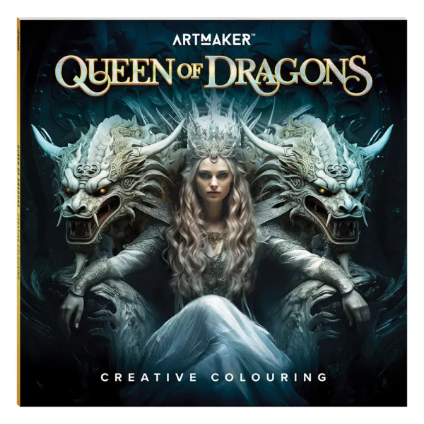 Art Maker Square Colouring Books: Queen of Dragons