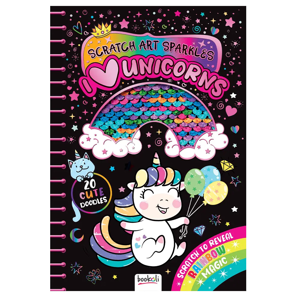 Scratch Art Sparkles: I Love Unicorns