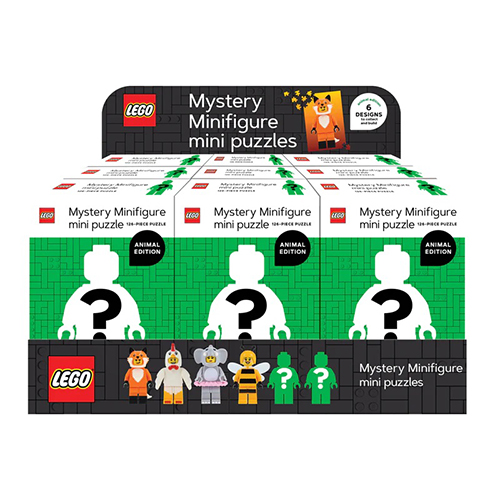 LEGO MINI PUZZLE MYSTERY MINIFIGURE GREEN ANIMAL EDITION