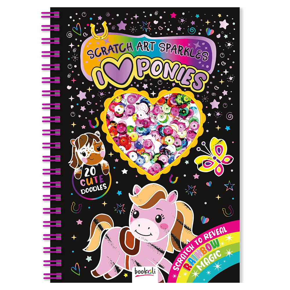 Scratch Art Sparkles: Ponies