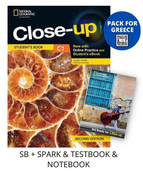 CLOSE-UP C1 PACK FOR GREECE (SB + SPARK   TESTBOOK   NOTEBOOK) 2ND ED