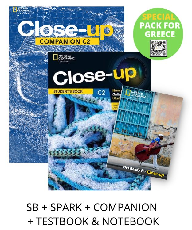 CLOSE-UP C2 SPECIAL PACK FOR GREECE (SB + SPARK + COMPANION   TESTBOOK   NOTEBOOK) 2ND ED