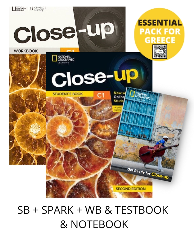 CLOSE-UP C1 ESSENTIAL PACK FOR GREECE (SB + SPARK + WB   TESTBOOK   NOTEBOOK) 2ND ED