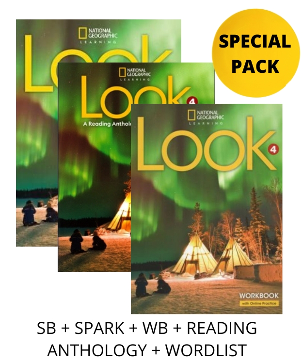 LOOK 4 SPECIAL PACK FOR GREECE (SB + SPARK + WB + READING ANTHOLOGY + WORDLIST)