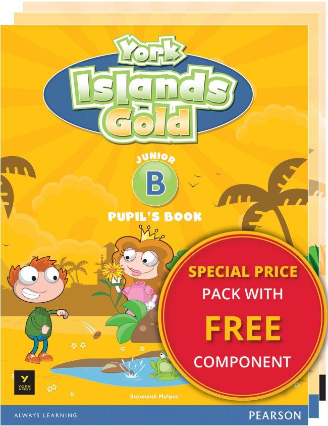 YORK ISLANDS GOLD JUNIOR B PACK (SB + WB + GRAMMAR   COMPANION)