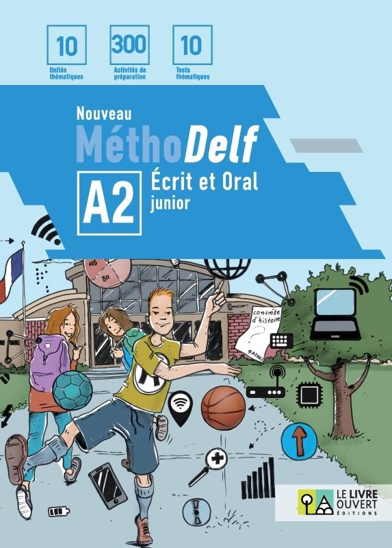 NOUVEAU METHODELF JUNIOR A2 METHODE ECRIT ET ORAL PACK (+ TEST ET ENTRAINEMENT + CD)