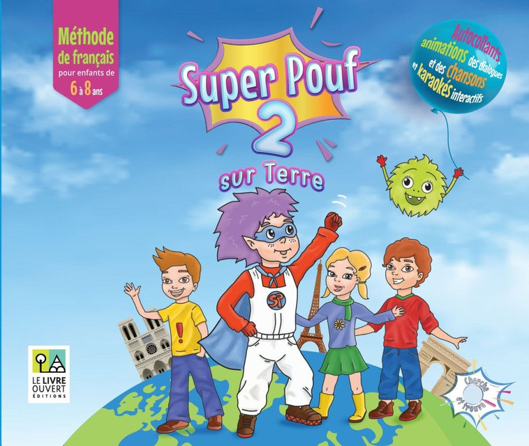 SUPER POUF 2 LIVRE DELEVE