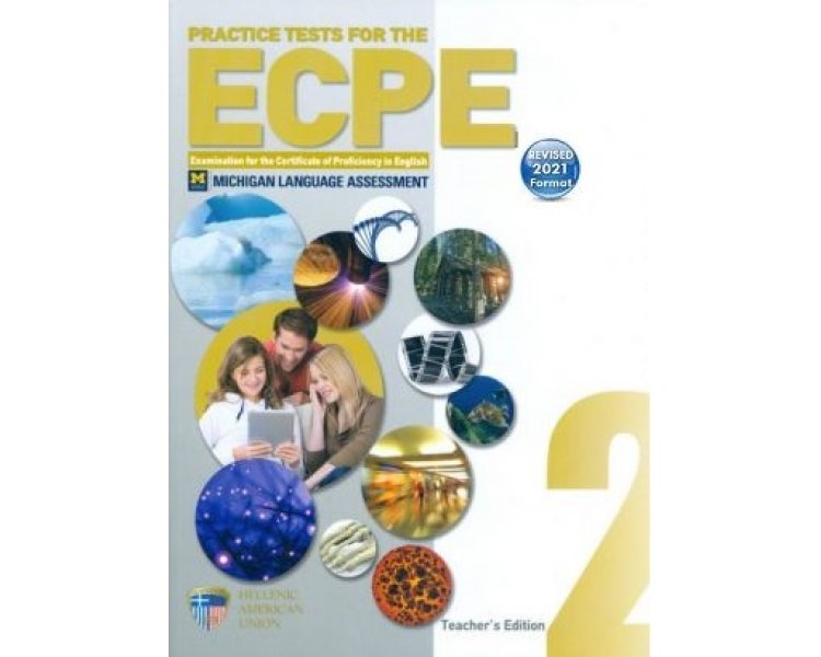 ECPE PRACTICE TESTS 2 TCHRS REVISED 2021 FORMAT (+ CD (8))