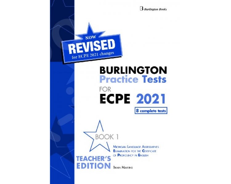 BURLINGTON PRACTICE TESTS MICHIGAN ECPE 1 TCHRS 2021