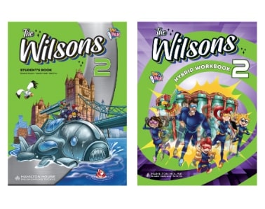 THE WILSONS 2 STUDENTS BOOK AND HYBRID WORKBOOK PACK