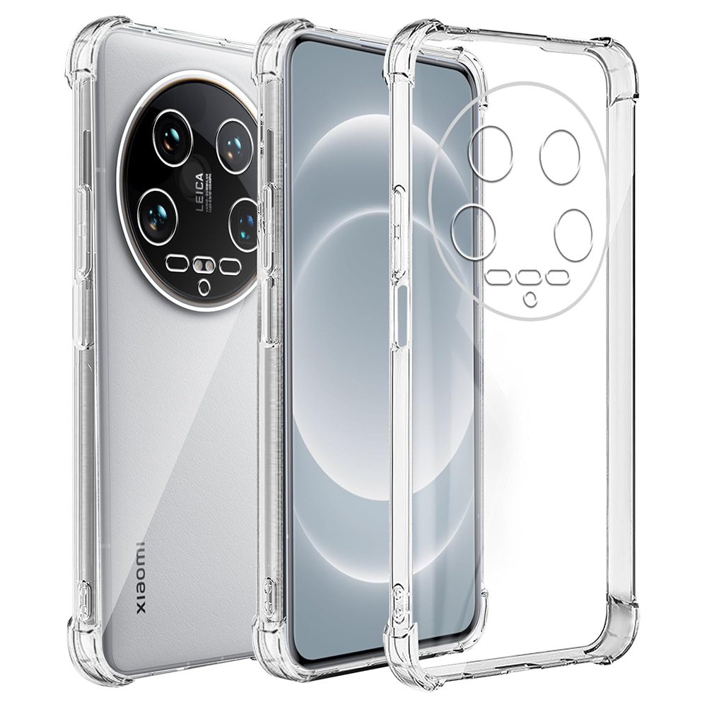 Techsuit - Shockproof Clear Silicone - Xiaomi 14 Ultra - Clear