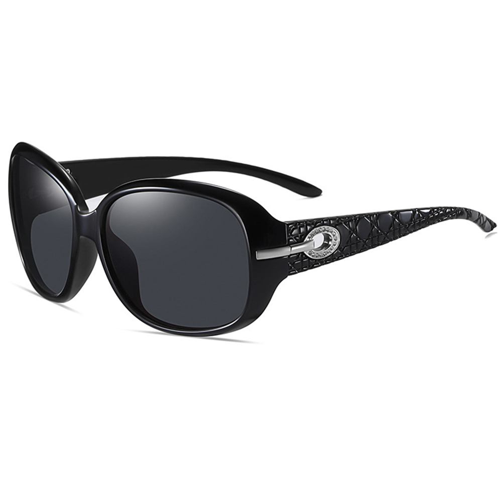 Techsuit - Sunglasses Polarized PC (2012) - UV Protection - Black / Gray