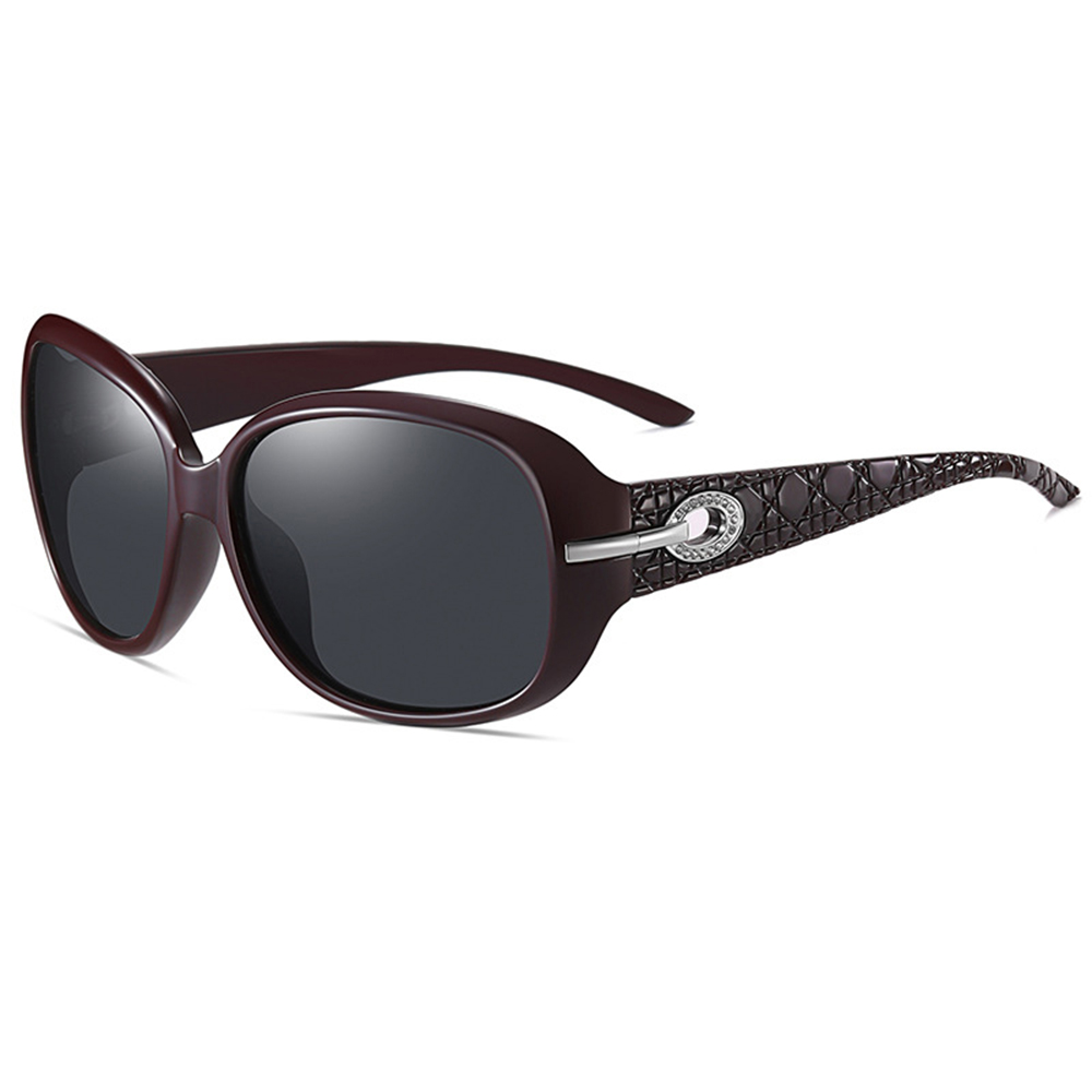 Techsuit - Sunglasses Polarized PC (2012) - UV Protection - Wine Red / Gray