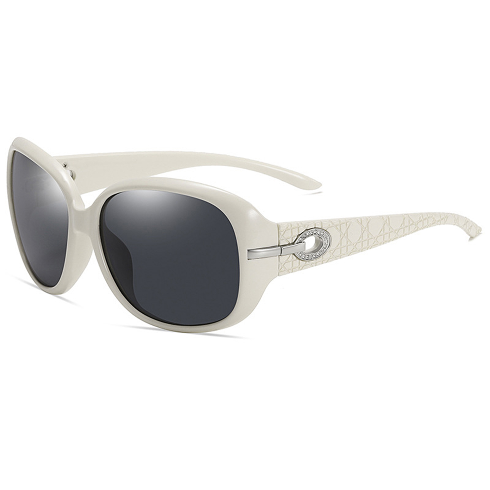 Techsuit - Sunglasses Polarized PC (2012) - UV Protection - White / Gray