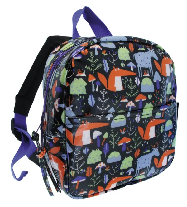 BACKPACK  ΠΑΝΙΝΟ ΠΟΛΥΧΡΩΜΟ 30X28cm   FORET