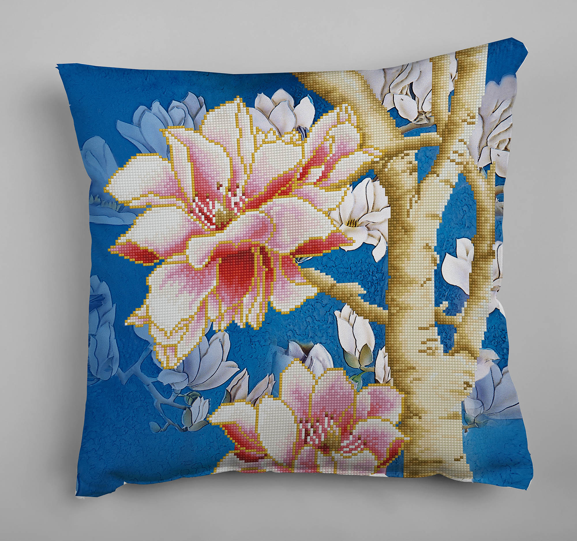 Magnolias on Blue2