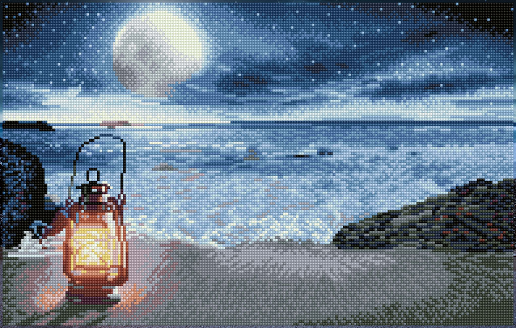 Seaside vigil (Τετραγωνα Diamonds)