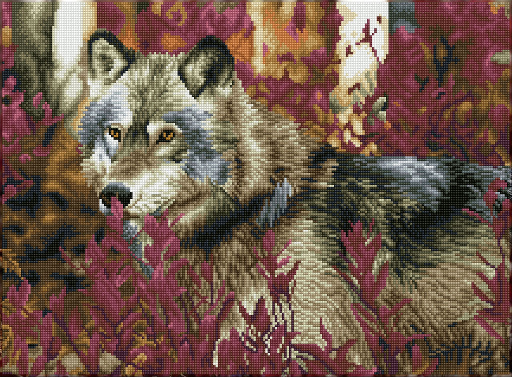 Autumn Wolf (Τετραγωνα Diamonds)