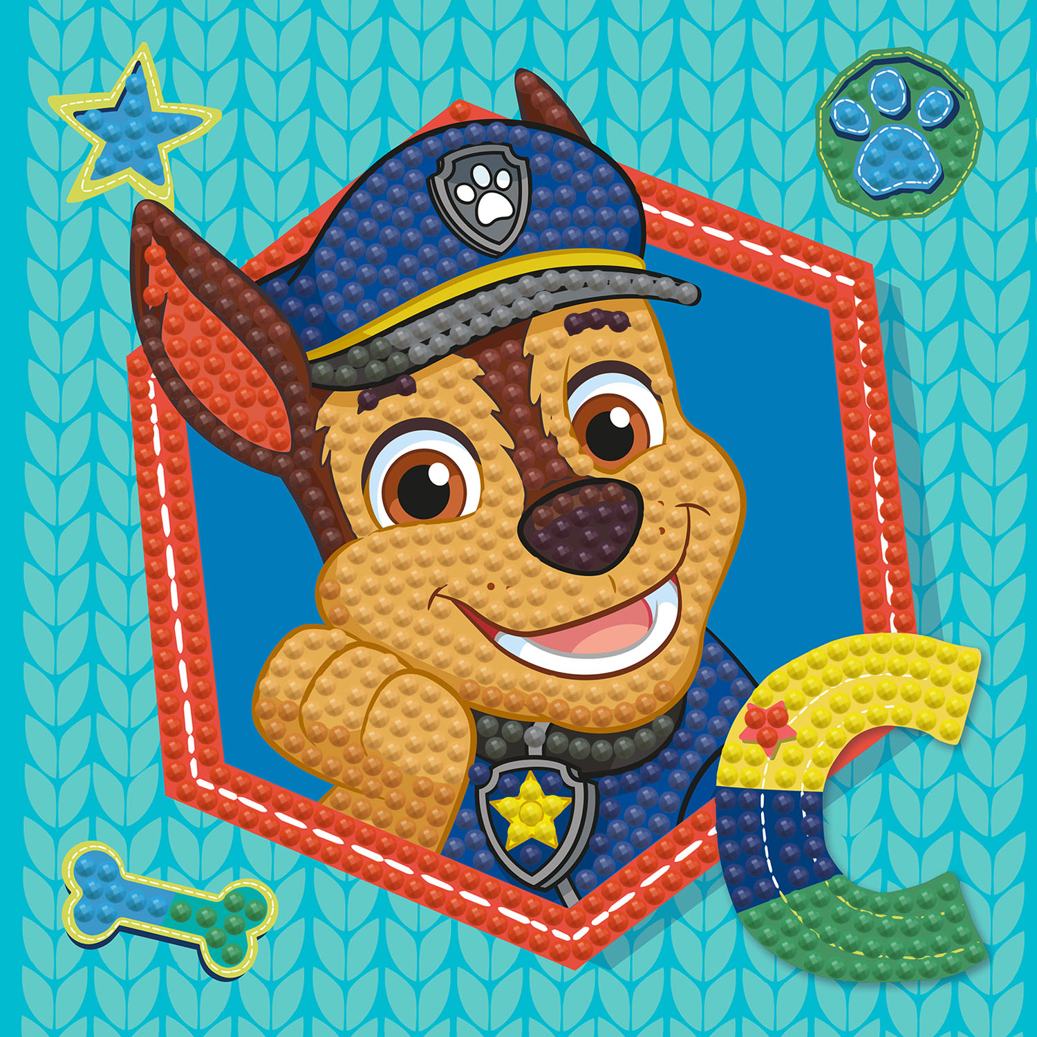 Chase Paw Patrol Standing Card