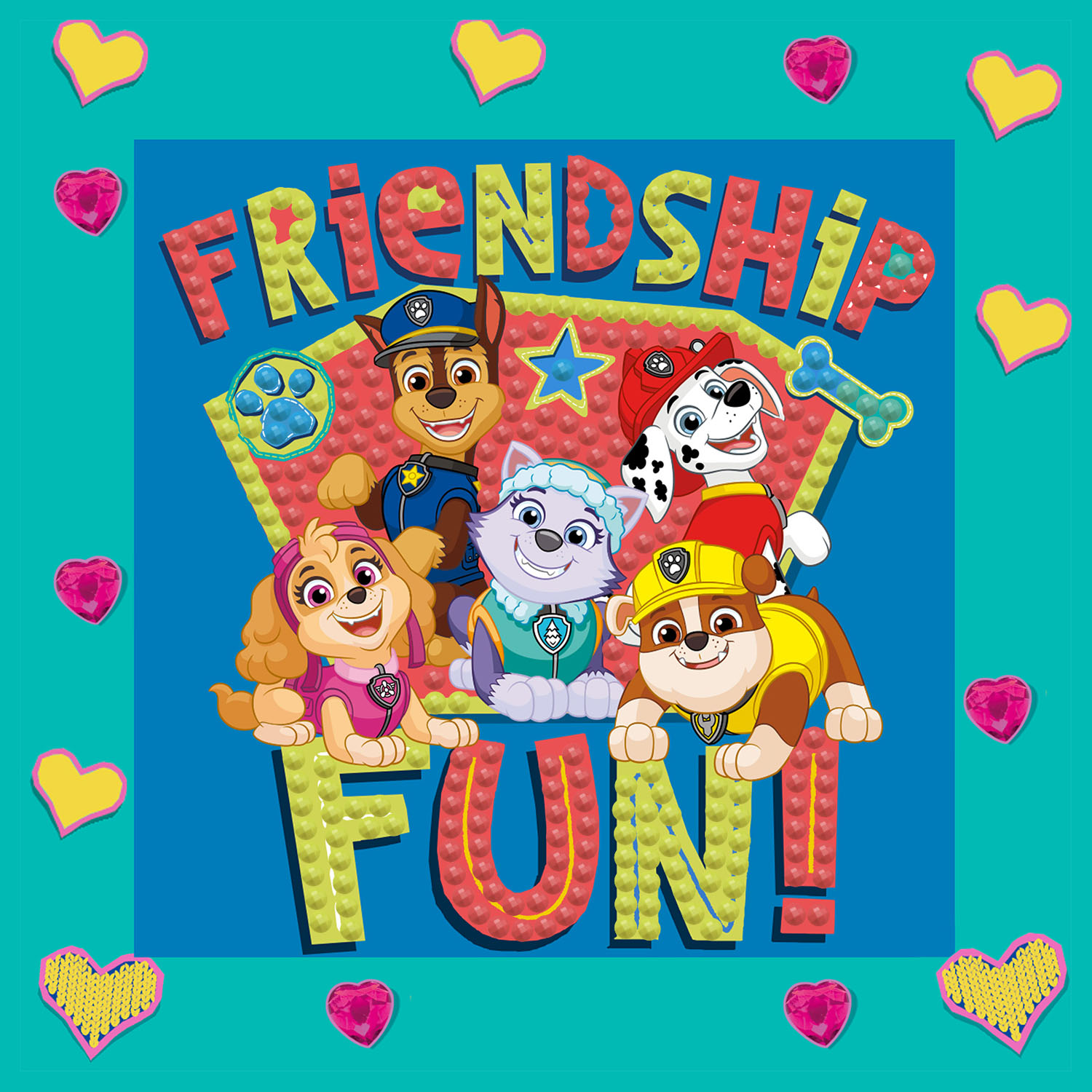 Friendship Fun! Paw Patrol Standing Card