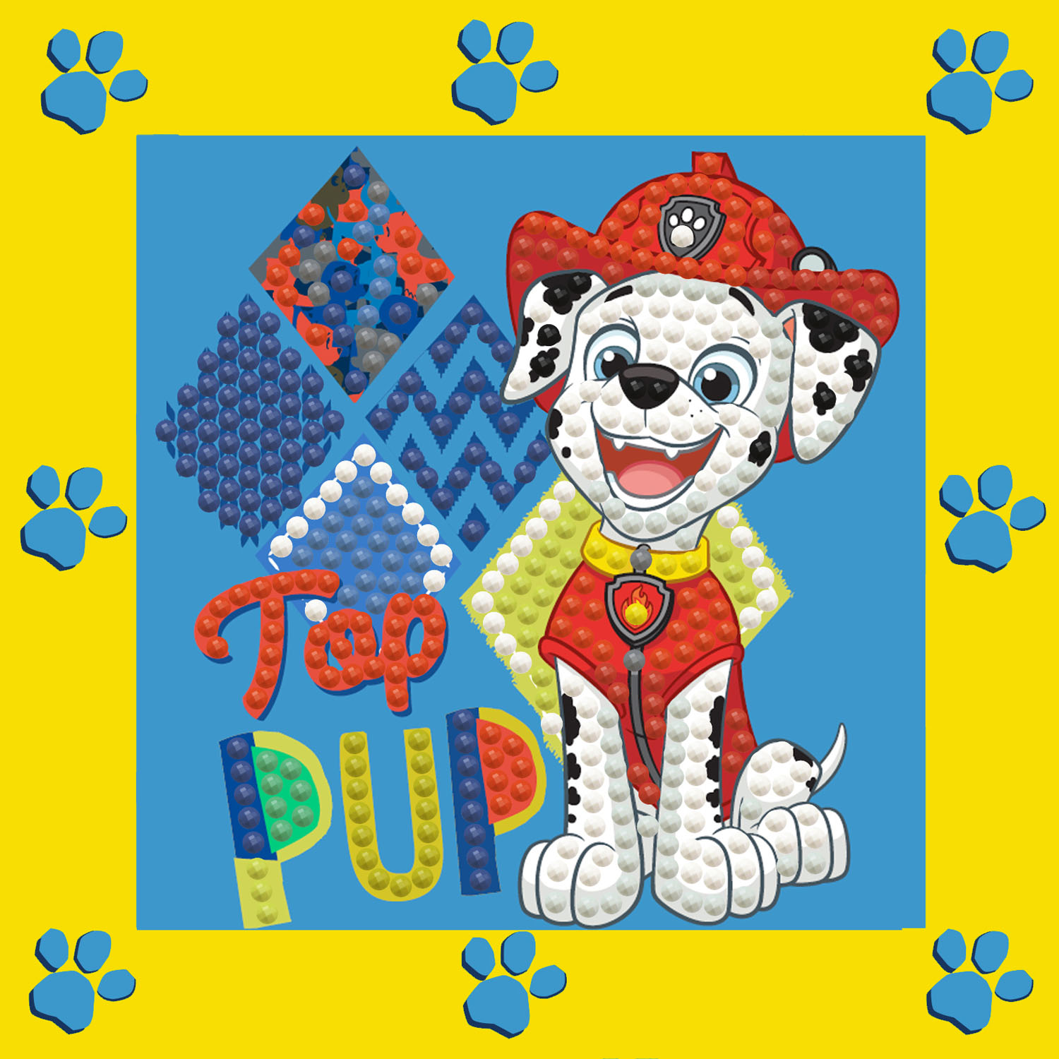 Top Pup Paw Patrol Standing Card