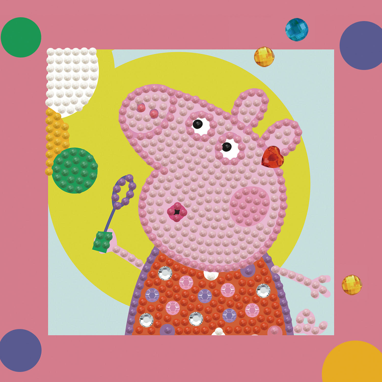 Happy Days Peppa Pig Standing Card