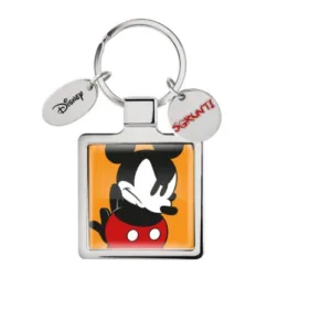 KEY-RING MICKEY I AM ORANGE CM. 4X8