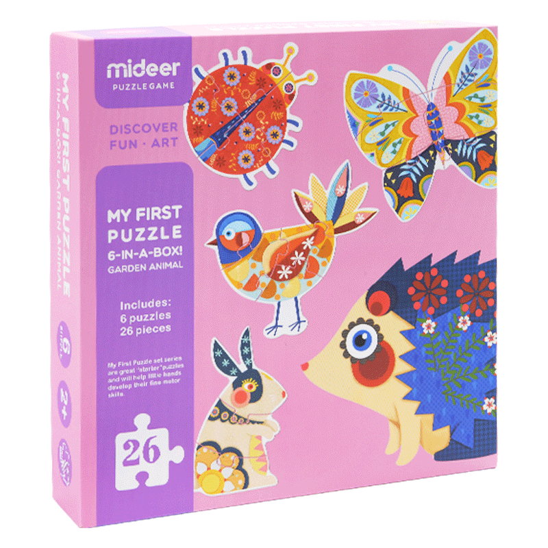 My First Puzzle Garden Animals 21pcs