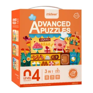 Advanced puzzle 04 - 3 Puzzles 54-70-88 pcs