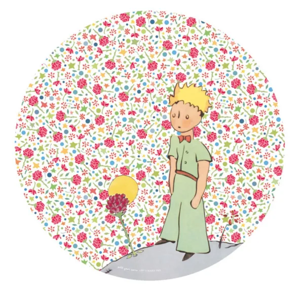 PETIT PRINCE PLATE PINK  20 cm