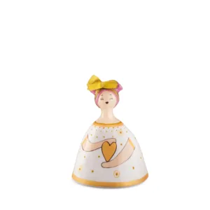 FIGURINE LE PUPAZZE WHITE CM. 10X16