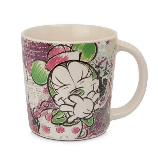 MUG M&M COLOR FUN IVORY VIOLET MINNIE ML 390