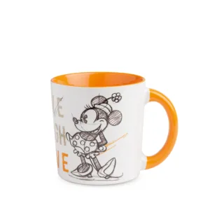 MUG MINNIE  LIVE LAUGH LOVE ORANGE ML.390