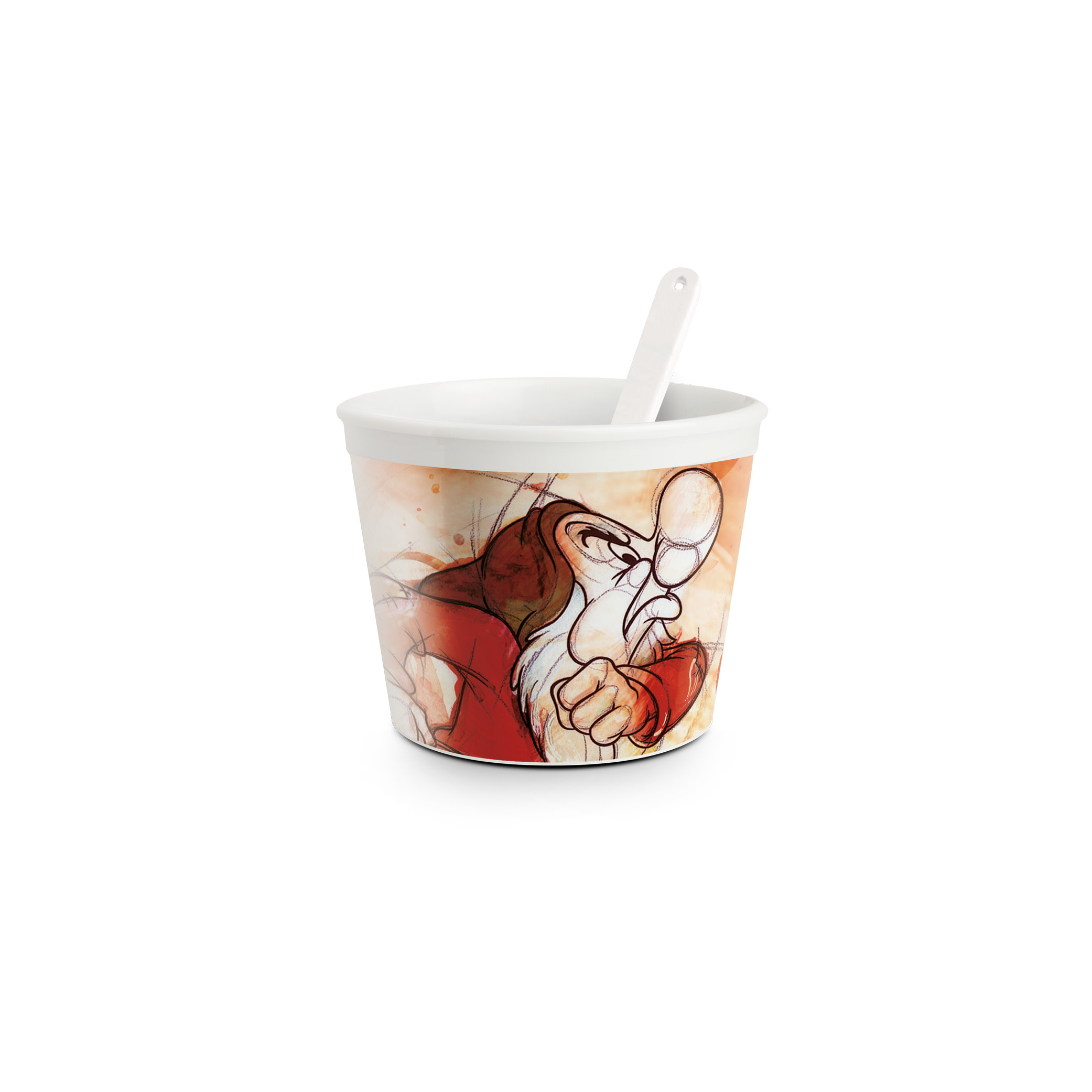 ICE CREAM CUP WITH SAUCER GRUMPY ΔΙΑΜΕΤΡΟΣ 9cm 250ML