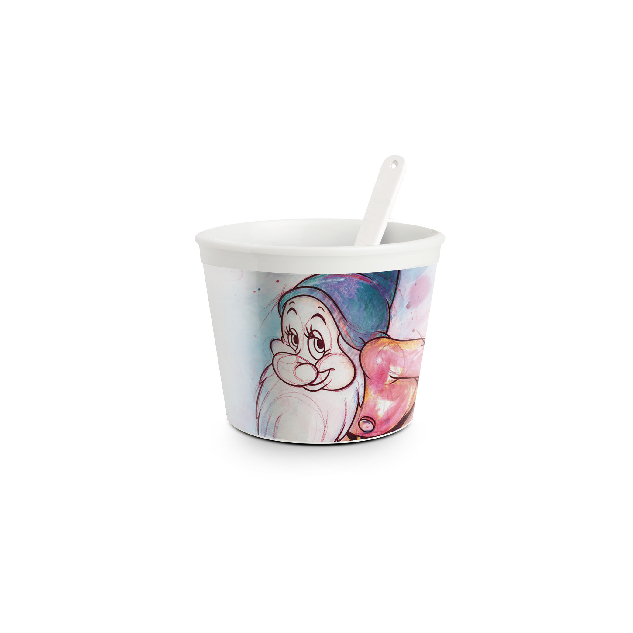 ICE CREAM CUP WITH SAUCER BASFUL  ΔΙΑΜΕΤΡΟΣ 9cm  250ML