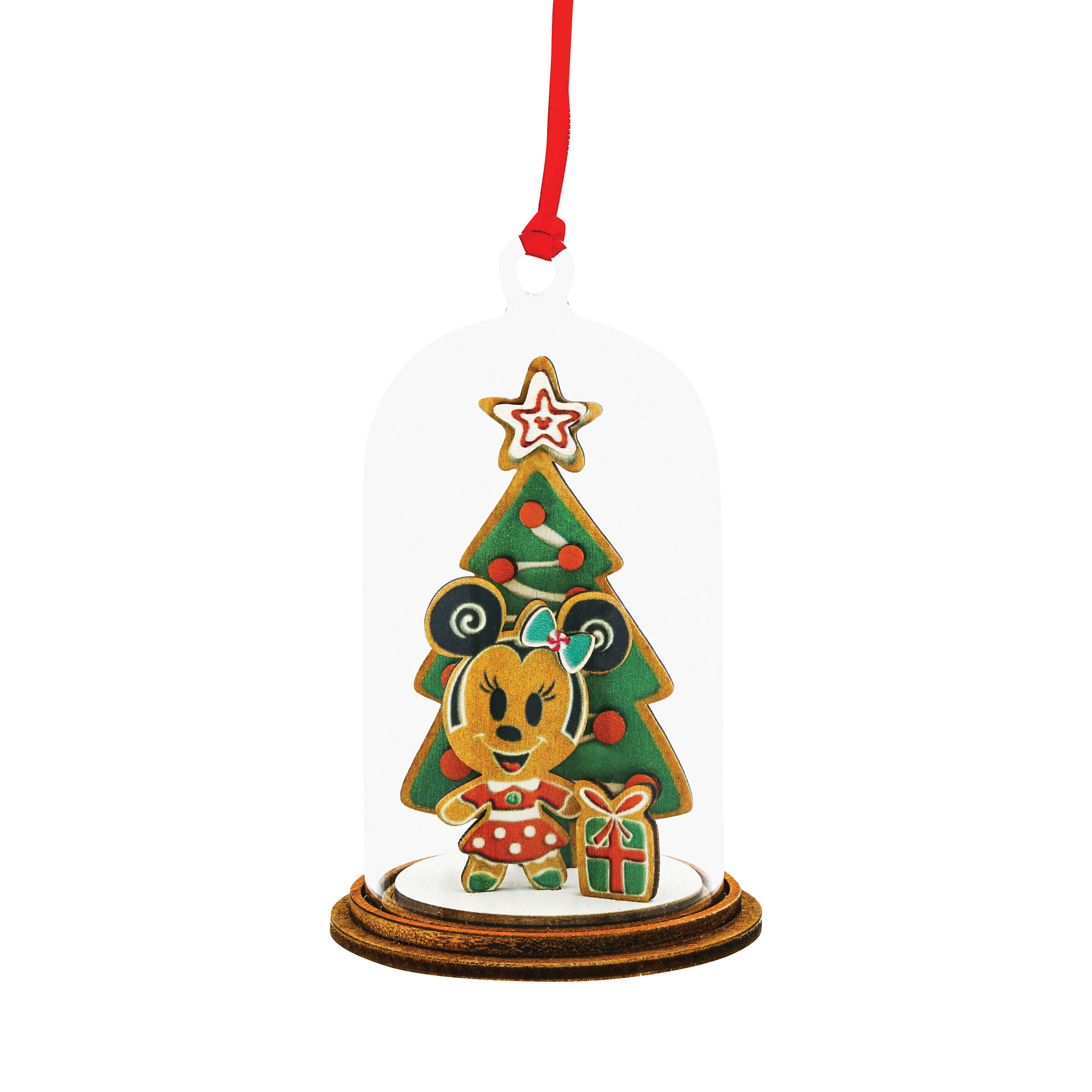 Merry Christmas (Minnie Mouse with Christmas Tree Hanging Ornament) 9 cm